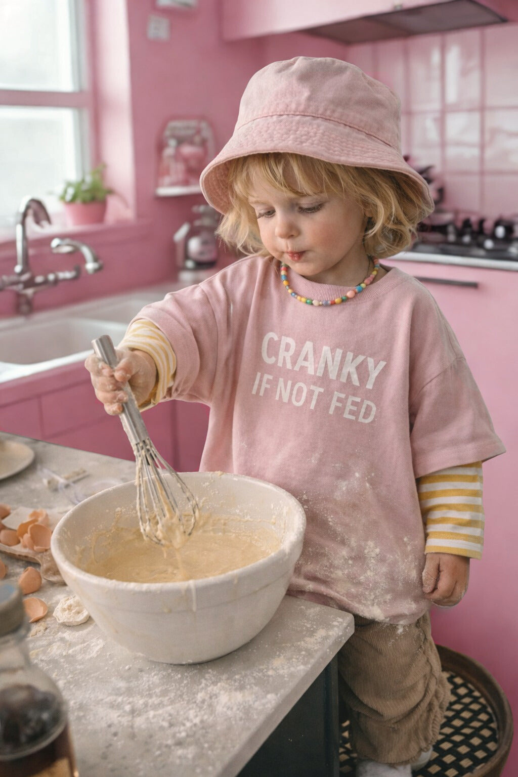 CRANKY IF NOT FED PINK