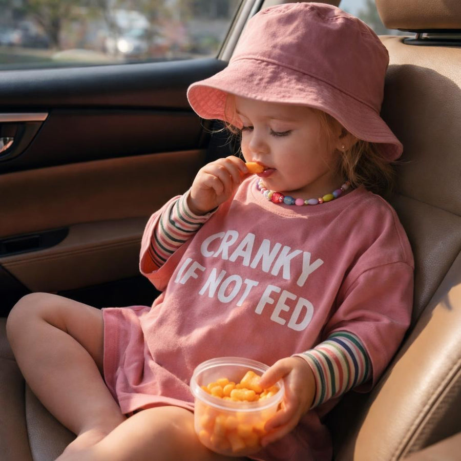 Snack emergency.